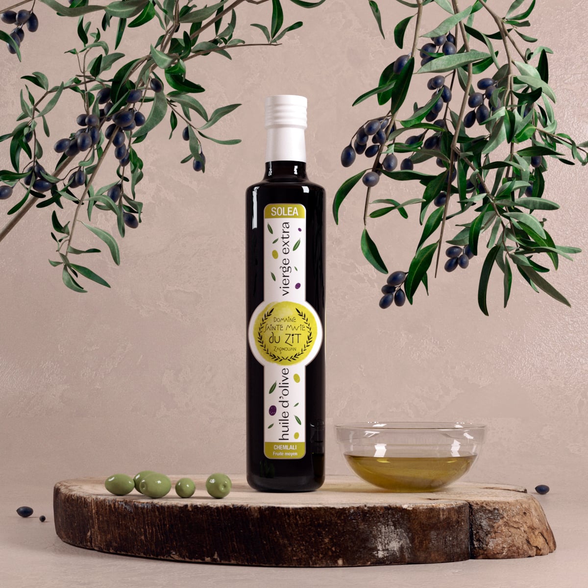 Huile d’olive vierge extra "Soléa" (500ml)