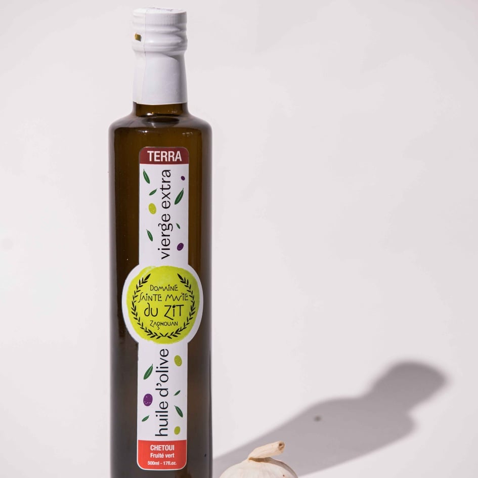 Bouteille huile d'olive vierge extra "Terra" (500ml)