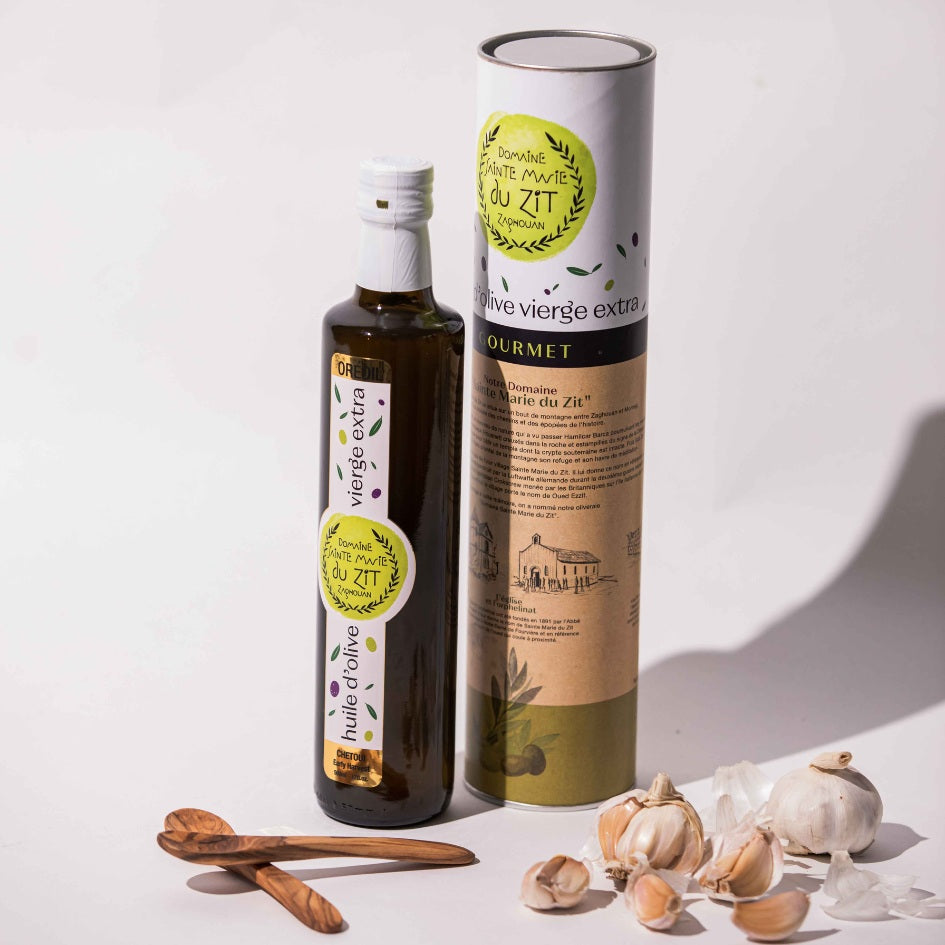 Coffret "Oréoil" huile d’olive vierge extra chétoui (500ml)