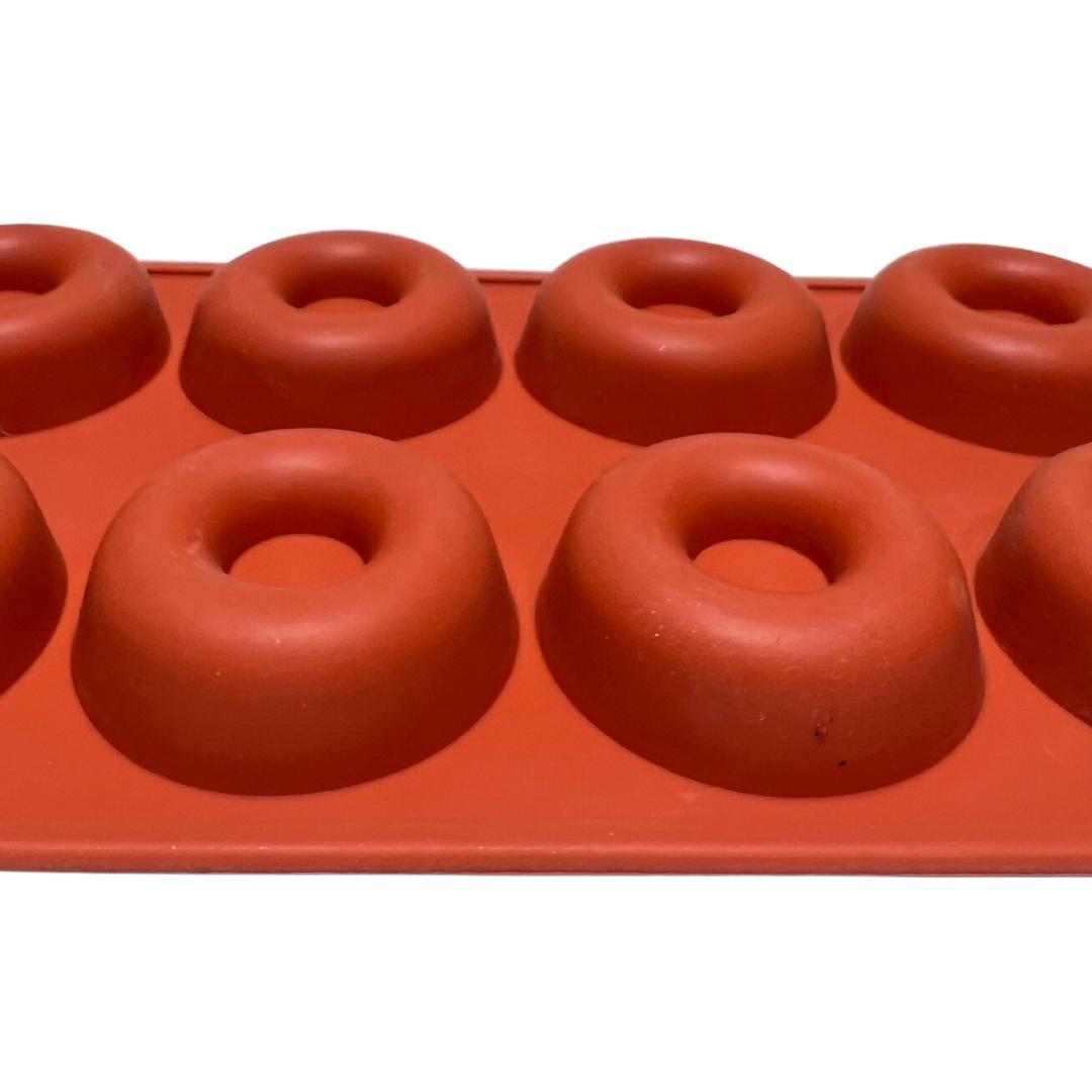 Moules à Pâtisserie 6 Demi-sphère Silicone Rouge