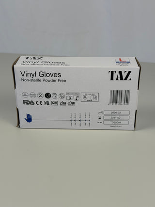 Gant vinyle noir