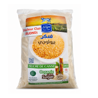 Sucre de Canne Bio Blond / 1KG
