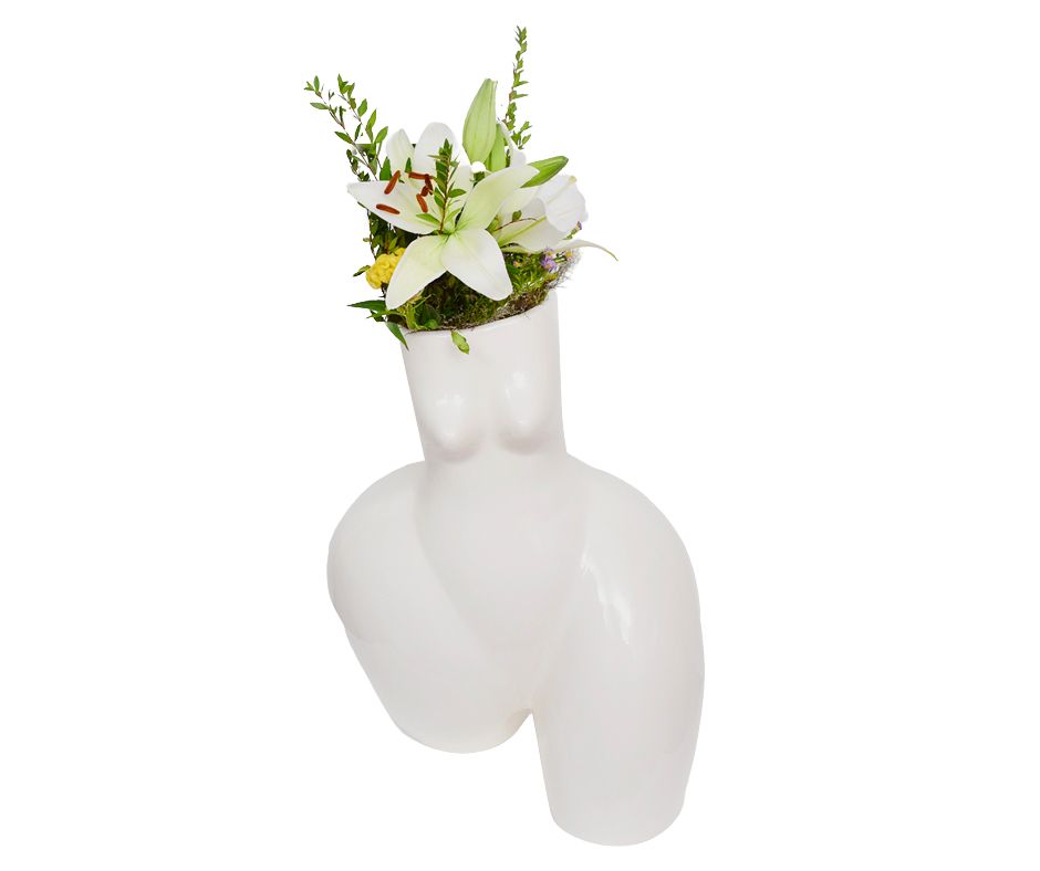 FOUFOUN® Women Shape Big Vase