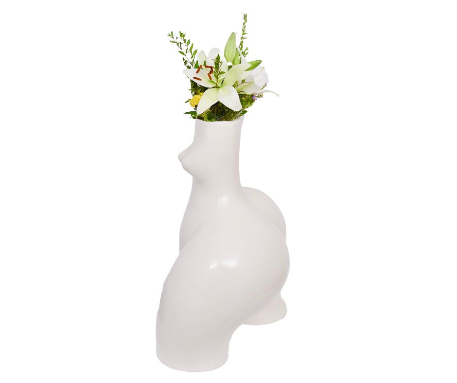 FOUFOUN® Women Shape Big Vase