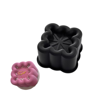 Moule Bento Cake en Silicone – Forme Carrée