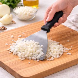 Spatule Grattoir En Acier Inoxydable – Coupe & Raclage Cuisine