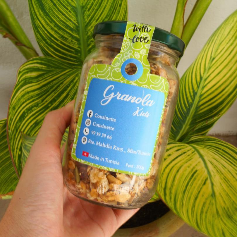 Granola kids 100% naturel fait maison