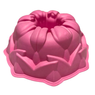 Moule à Cake Rose Ronde En Silicone