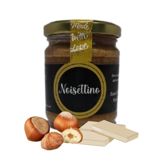 Noisettino - Pâte à tartiner noisette et chocolat blanc