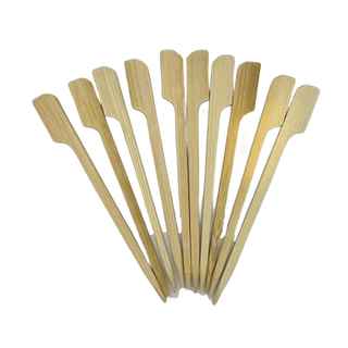Brochettes Paddle en bambou naturel