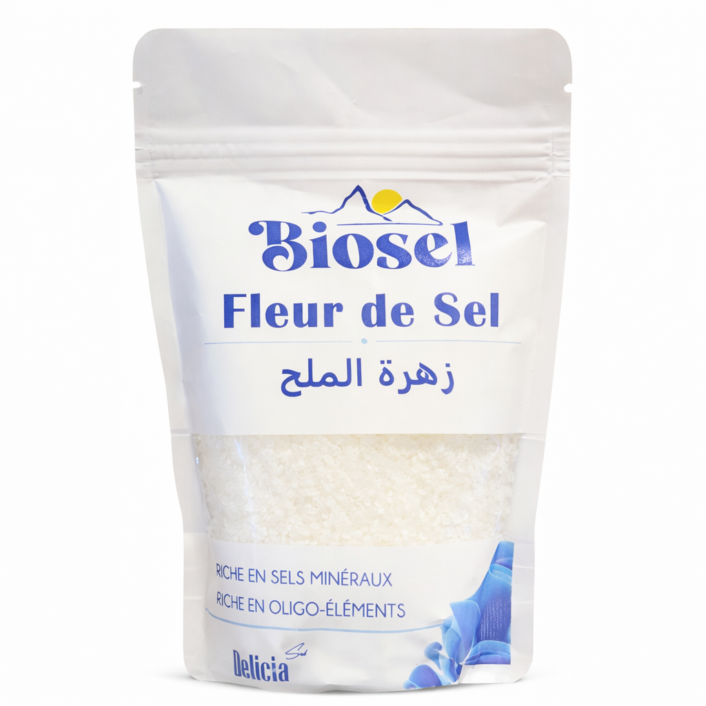 Fleur de Sel Biosel – Sel Marin Naturel – Ben Yaghlane