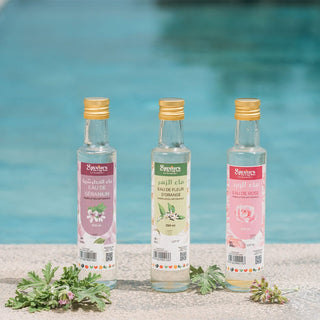 Eau de Géranium distillation traditionnelle – ماء العطرشية