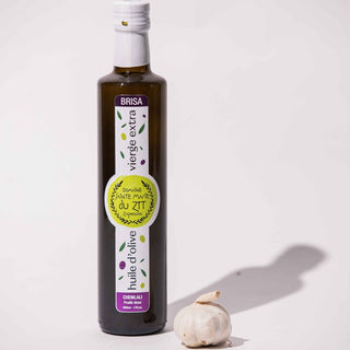 Bouteille huile d'olive vierge extra "Brisa" chemlali fruité mûr (500ml)
