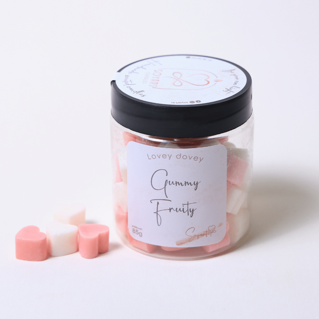 Minis fondants parfumés petit cœur "Gummy Fruity"