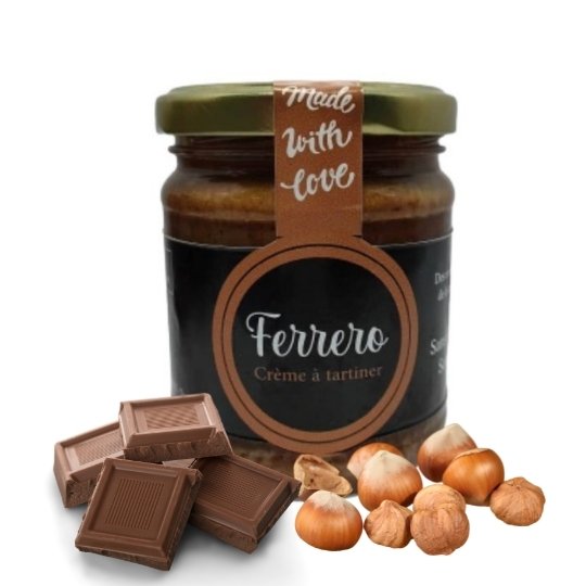 Pâte à tartiner chocolat avec le goût de Ferrero