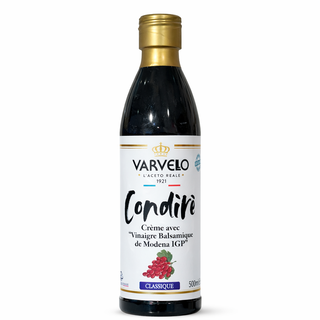 VARVELO Condirè – Crème au Vinaigre Balsamique de Modena IGP  Classique – 500 ml