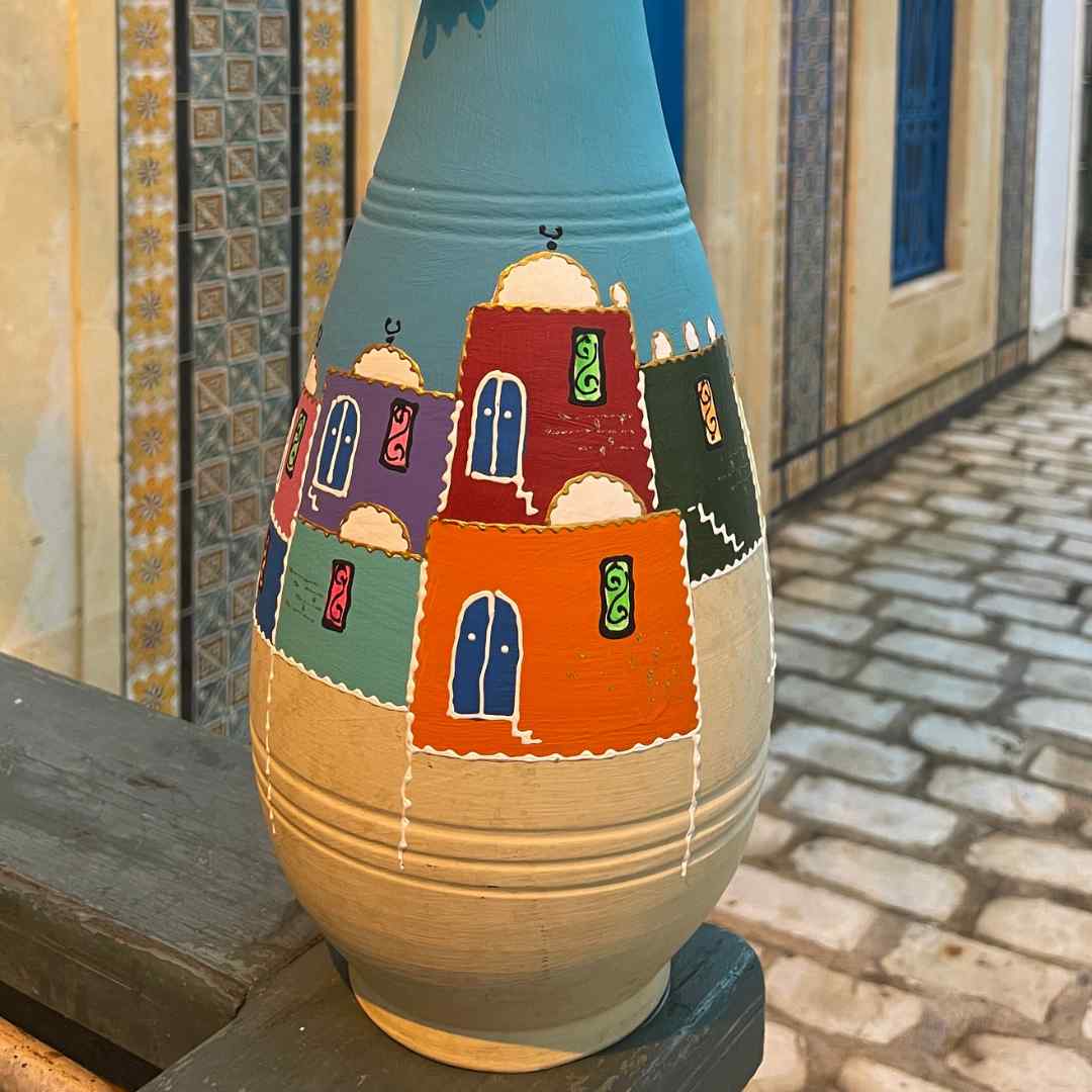 Vase en céramique Terre Cuite "Médina Arbi"