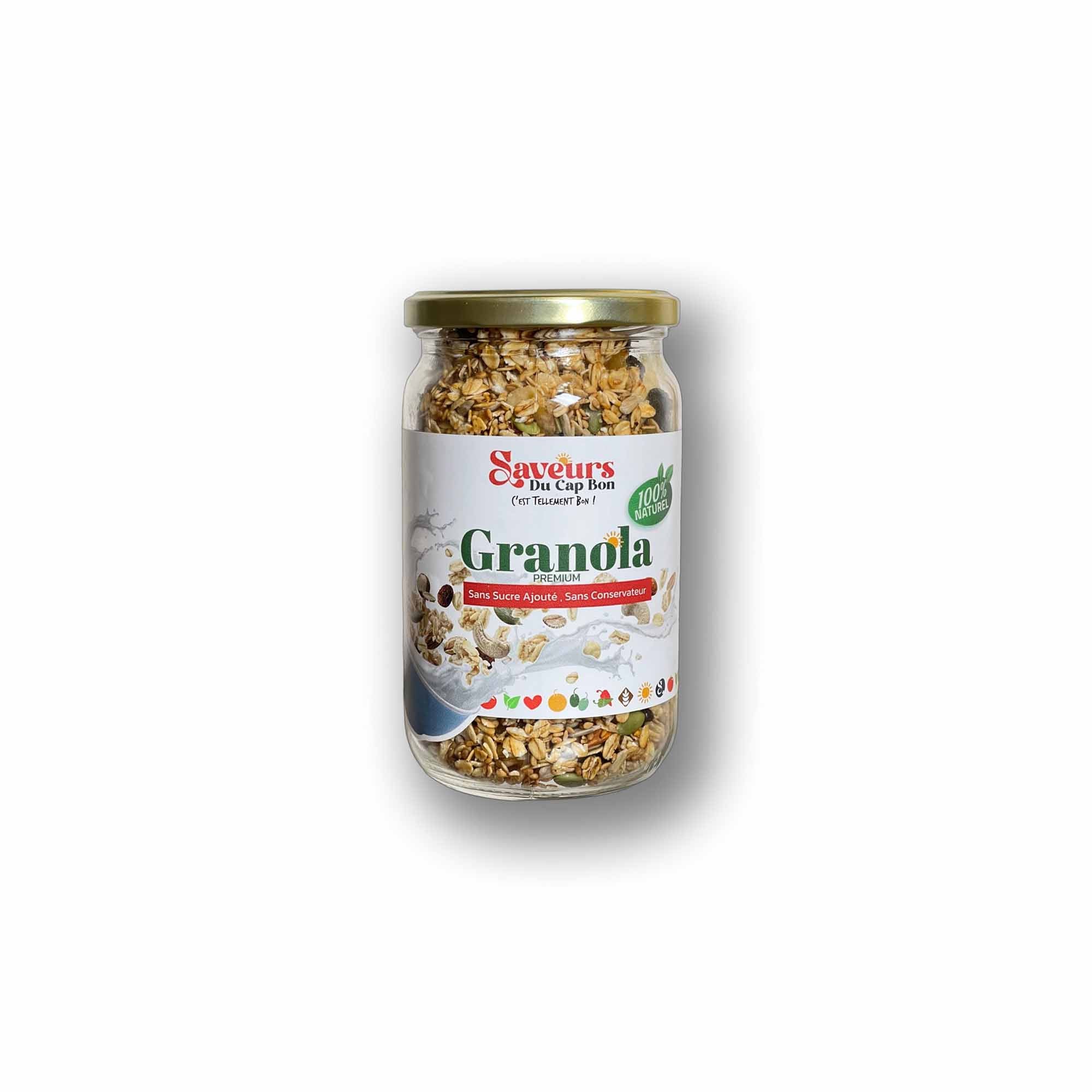 Granola Pot énergétique de fruits séchées, miel organique & grains nutritifs 180g